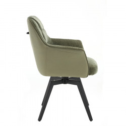 Kenmare Swivel Dining Chair Green 